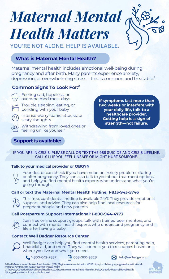 Maternal Mental Health Matters